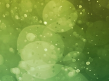 Bubbles in green water